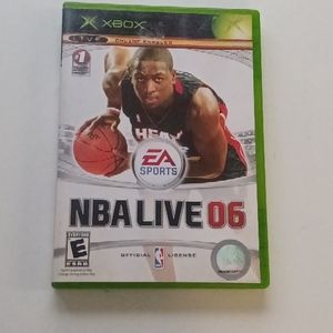 X-Box NBA LIVE 06 Video Game